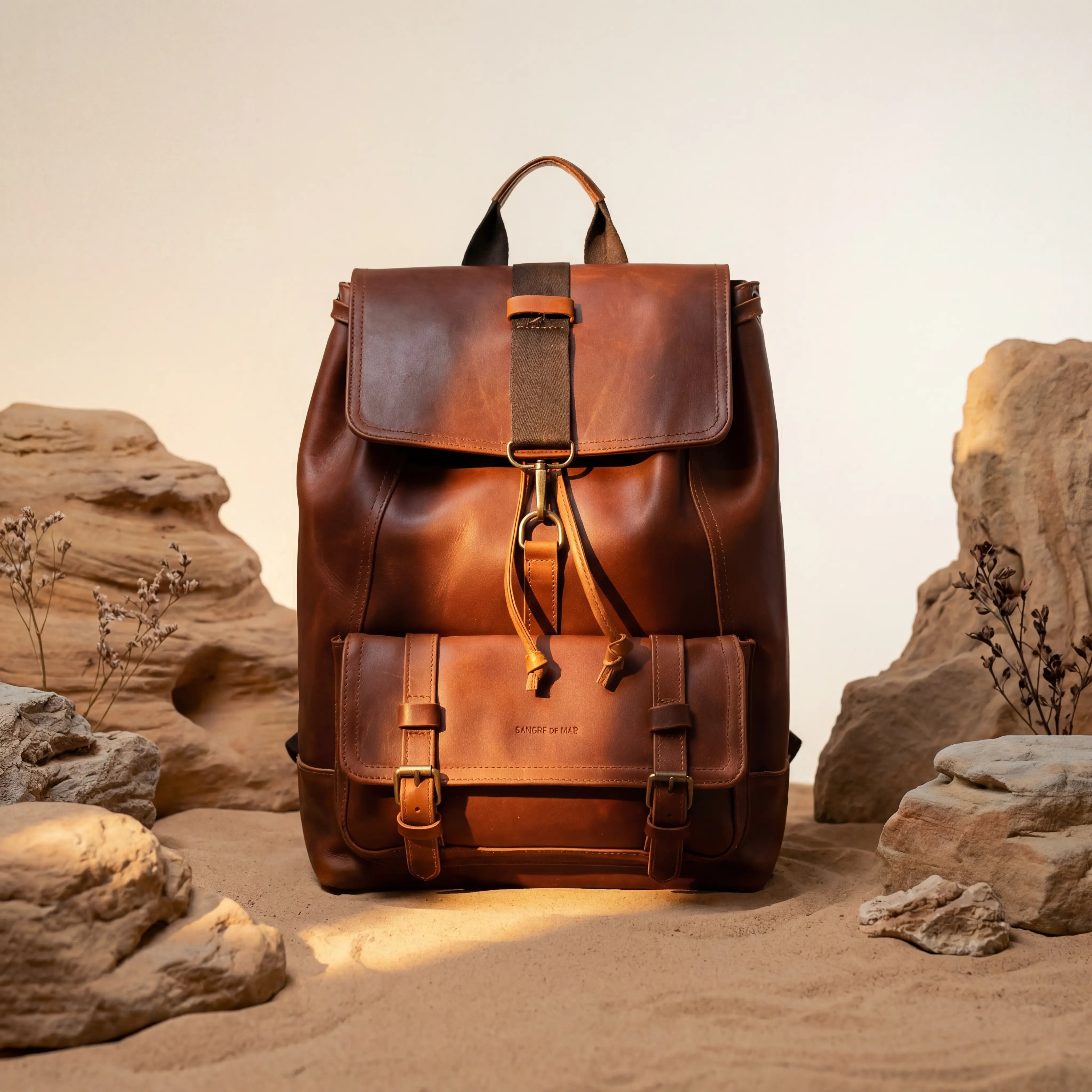 Mariner Leather Travel Backpack | Sangre de Mar Sangre de Mar