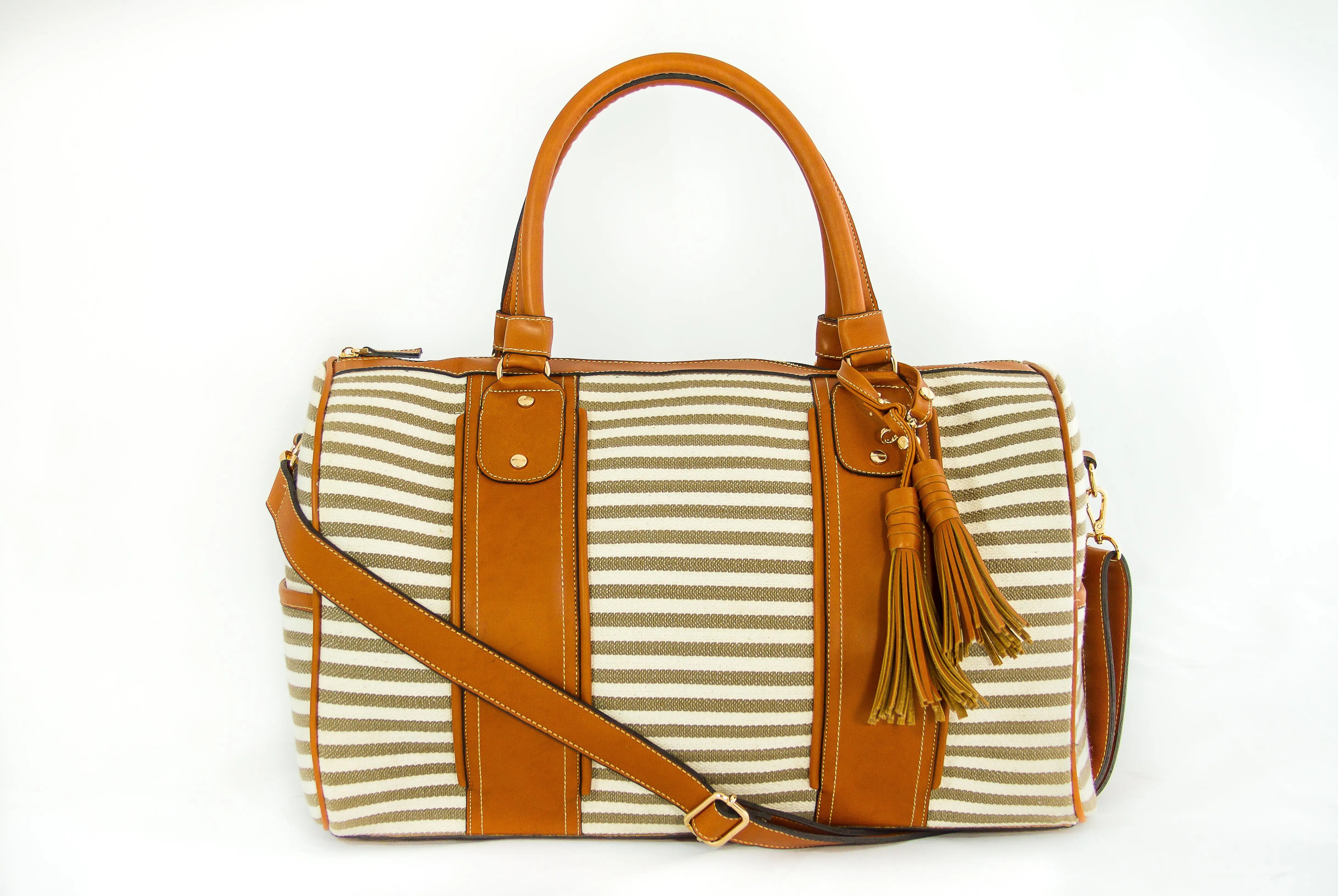 Riviera Weekender Bag — Medium Sangre de Mar