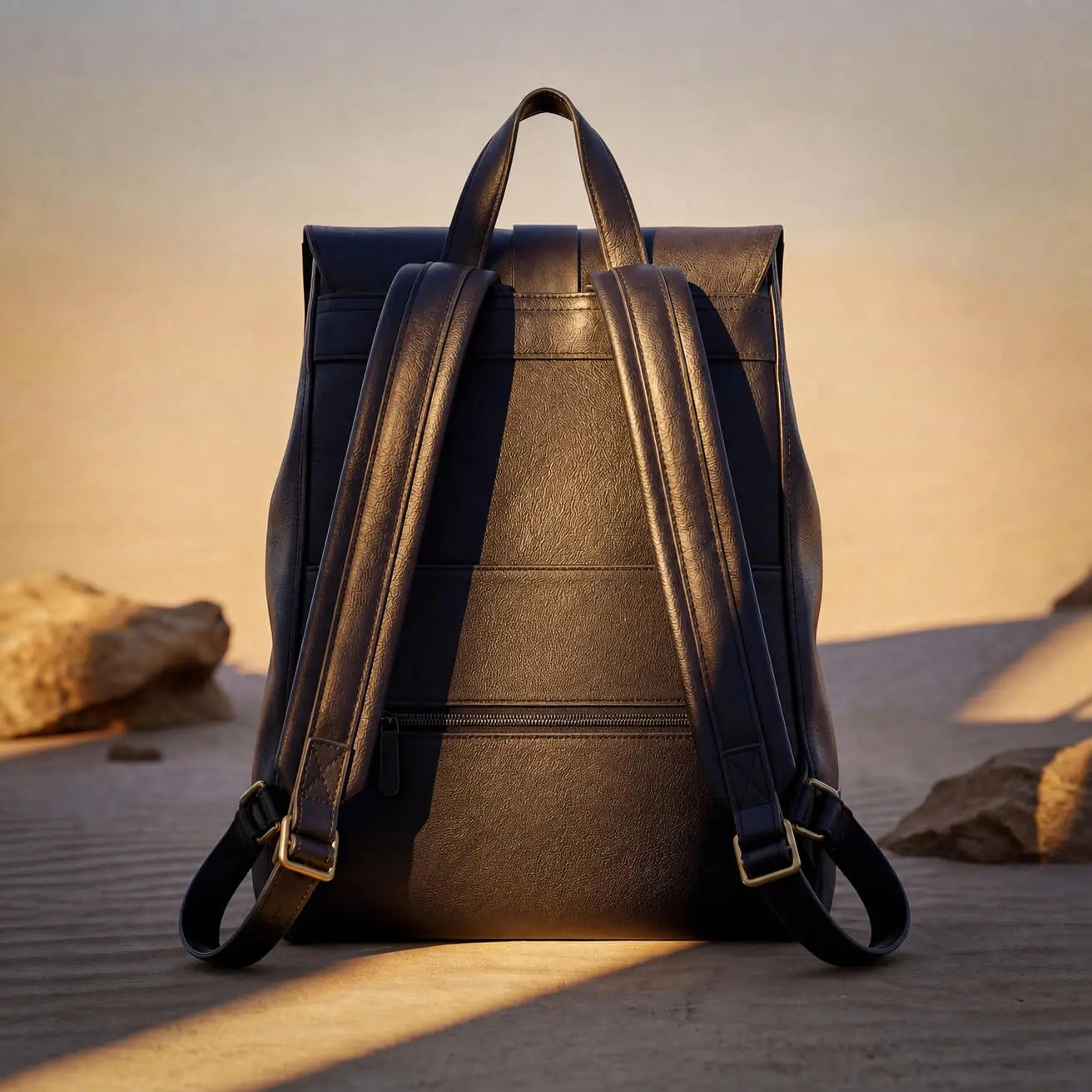 Mariner Leather Travel Backpack Black | Sangre de Mar Sangre de Mar