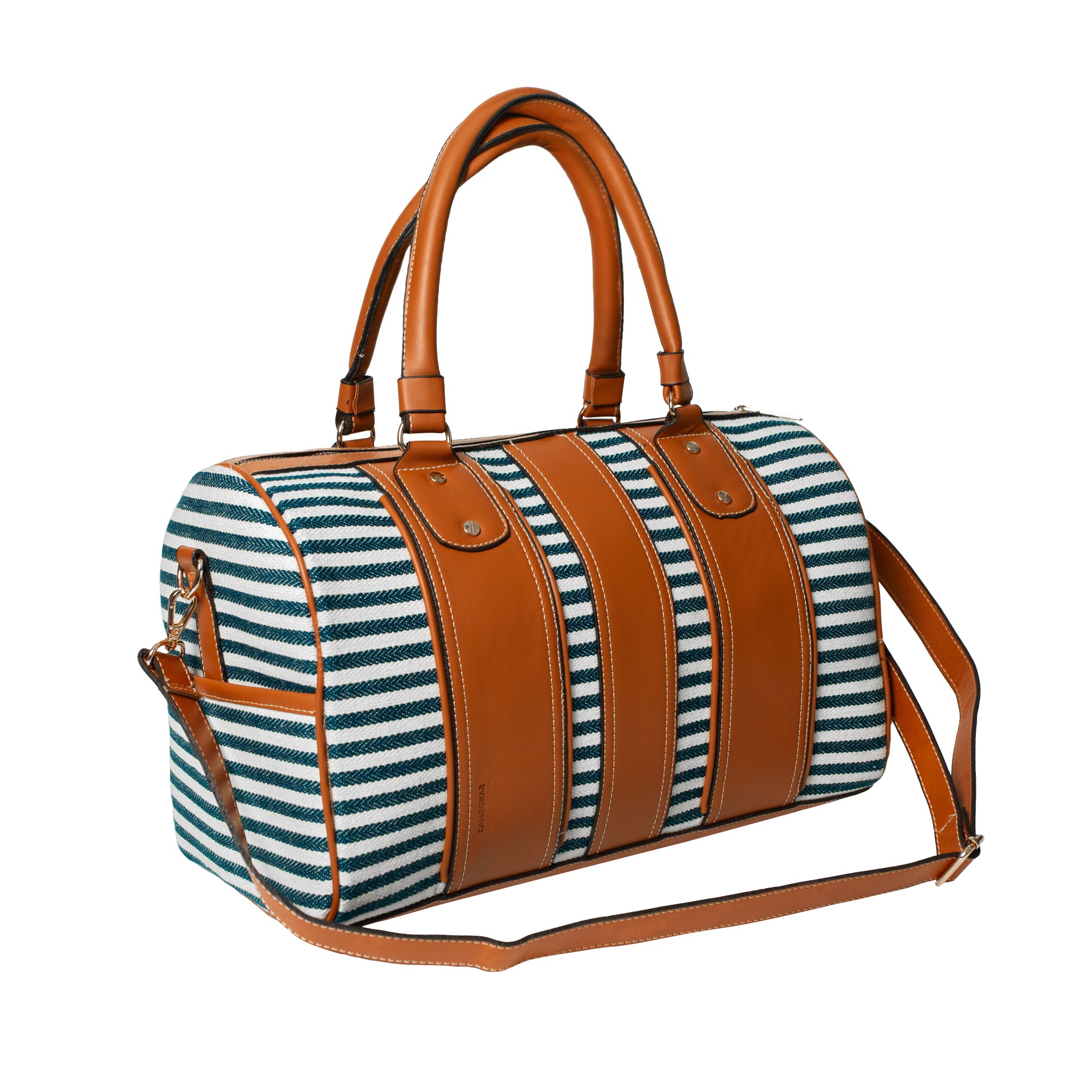 Riviera Weender Bag Tan Blue